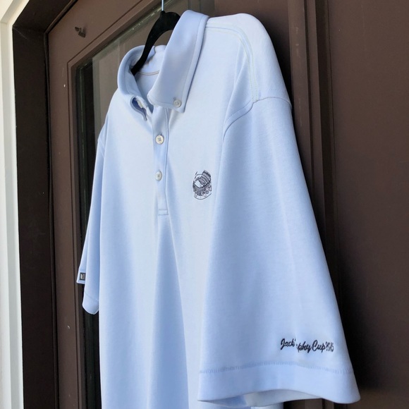 LINKSOUL Light Blue "Jack Murphy Stadium" Golf Polo XL - Picture 6 of 13